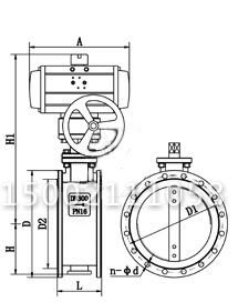 气动通风蝶阀 (标准型)