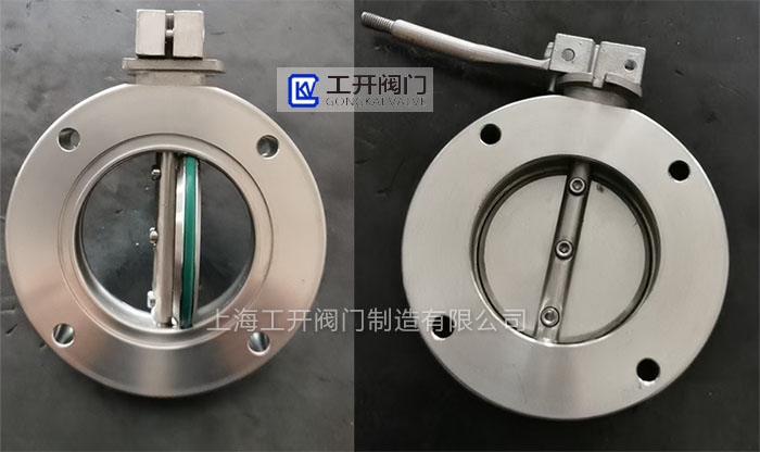 手动高真空蝶阀GI