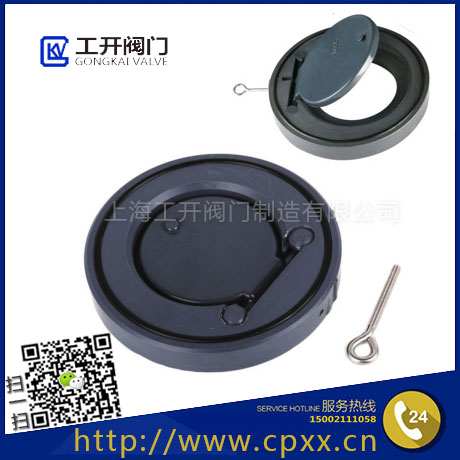 UPVC/PPH塑料对夹式止回阀|H71X-10S